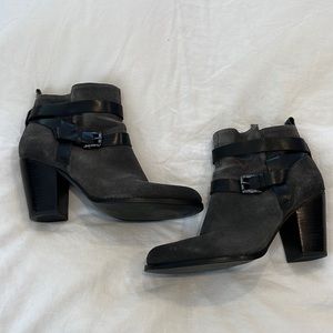 Ivanka Trump Suede Booties